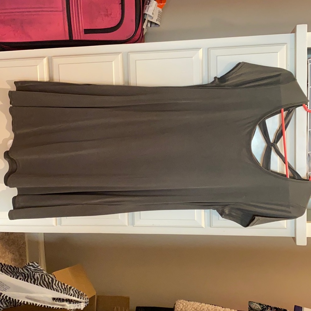 Olive T shirt dress